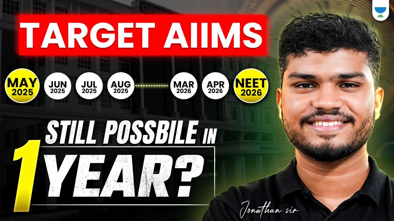 Can You Crack AIIMS Delhi in Just 1 Year? | NEET 2026 Strategy by ...