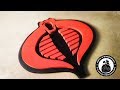How to make a 1980s G I JOE COBRA logo How to make a 1980s G I JOE COBRA logo