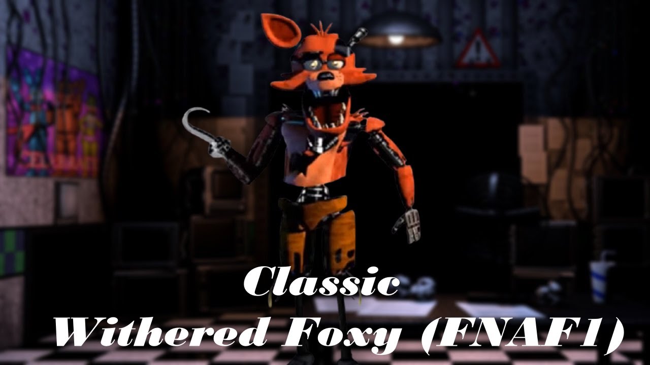 FNaF 1 Withered Foxy Speed Edit : r/fivenightsatfreddys