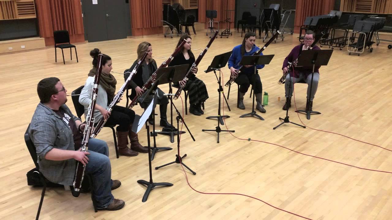 Fredonia Bassoons play Debussy YouTube