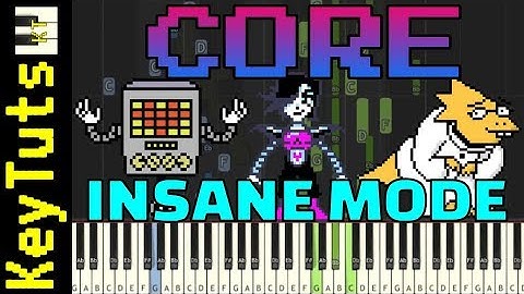 Learn to Play CORE from Undertale - Insane Mode