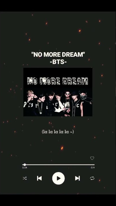 NO MORE DREAM | BTS | whatsapp status 💜💜💜