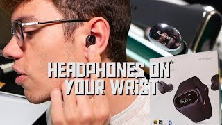 Wearbuds - Wireless Earbuds That Charge On Your Wrist from Aipower