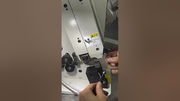 Automatic Copper Belt Crimping Machine Cable Wire Splicing Machine #machine #factory #cable