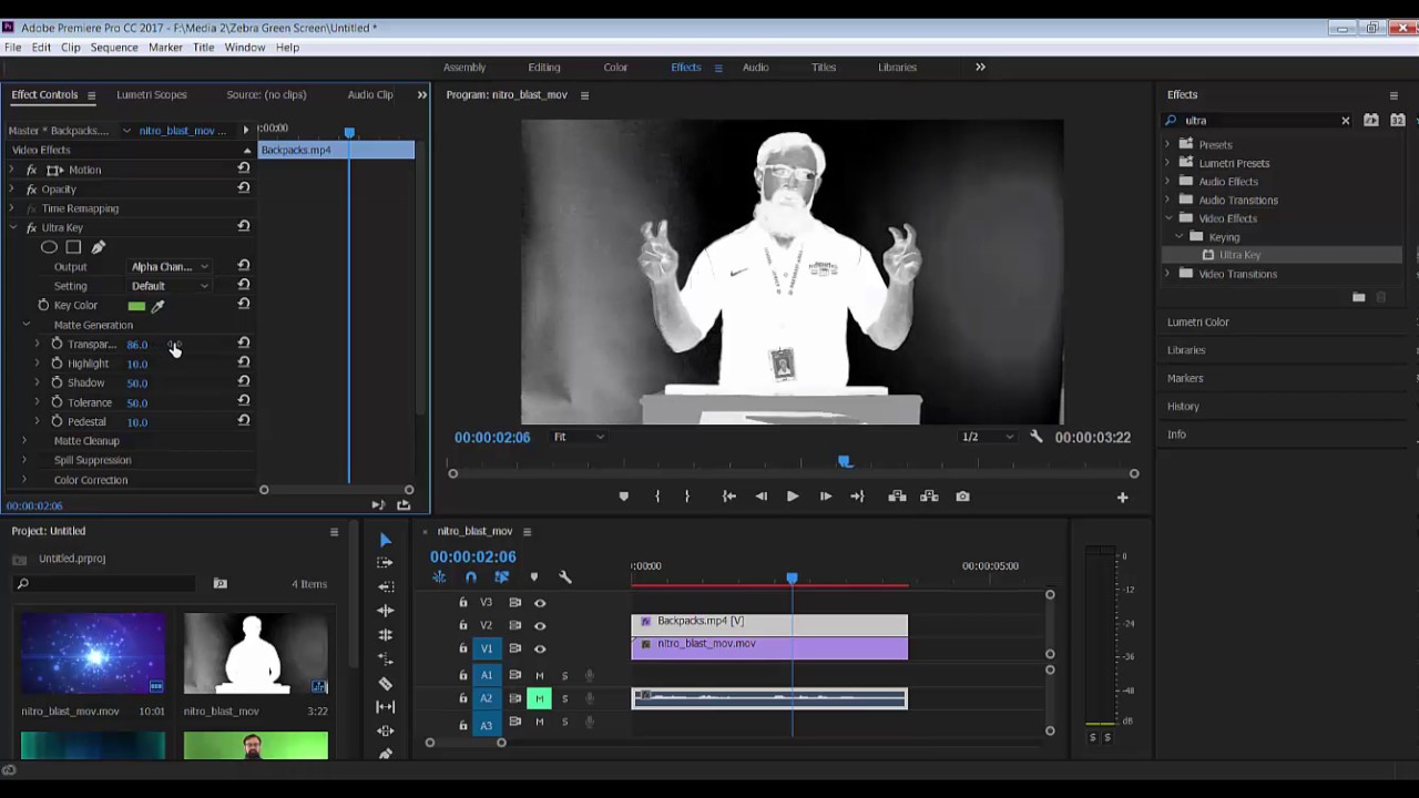 ultra key premiere pro cc ultra key premiere pro cc