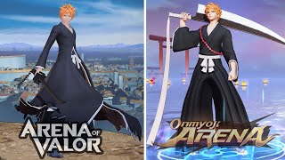 ICHIGO KUROSAKI (AOV SKIN) VS ICHIGO KUROSAKI (ONMYOJI ARENA)