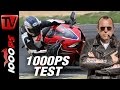 1000PS Test - Honda Fireblade SP 2017 - Erstes Abfeuern am Pannoniaring
