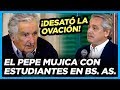INOLVIDABLE discurso del Pepe Mujica con Alberto "Ustedes son responsables en lo que va a venir"