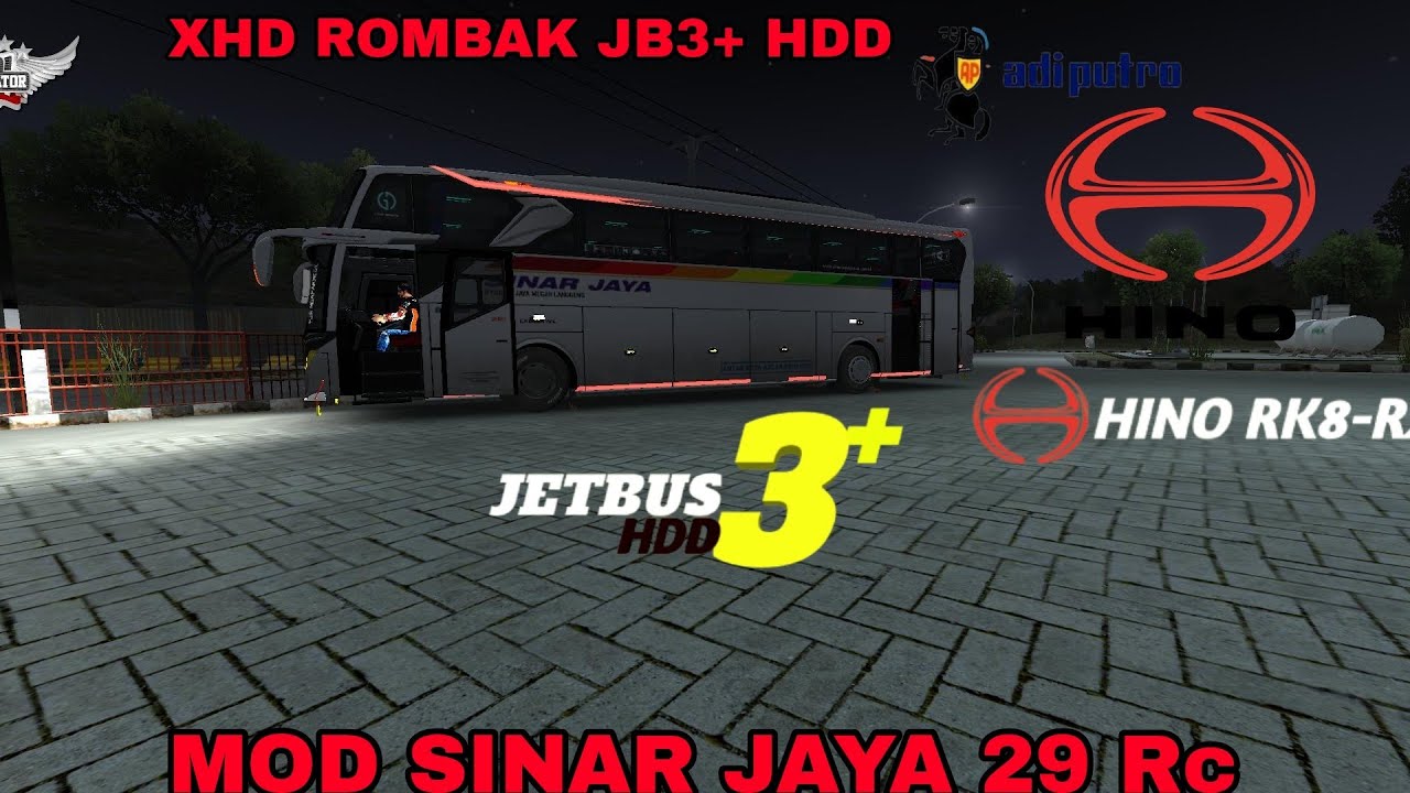 MOD SINAR JAYA 29 RC ROMBAKAN | BUS SIMULATOR INDONESIA - YouTube
