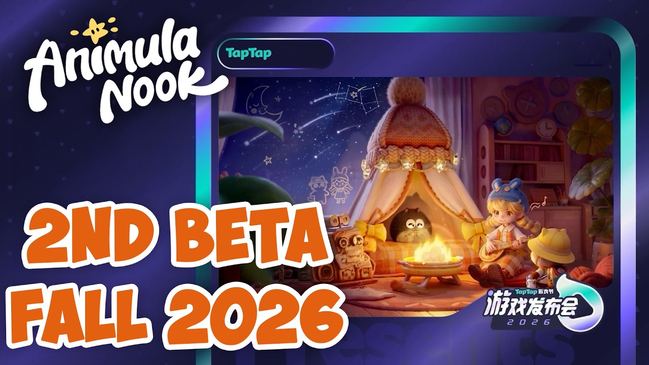 Animula Nook NEW trailer from the 2026 Tap Tap Game Launch event