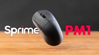 sprime PM1 black ゲーミングマウス Sprime PM1 Wireless Ergo Gaming Mouse - Black - us.MaxGaming.com