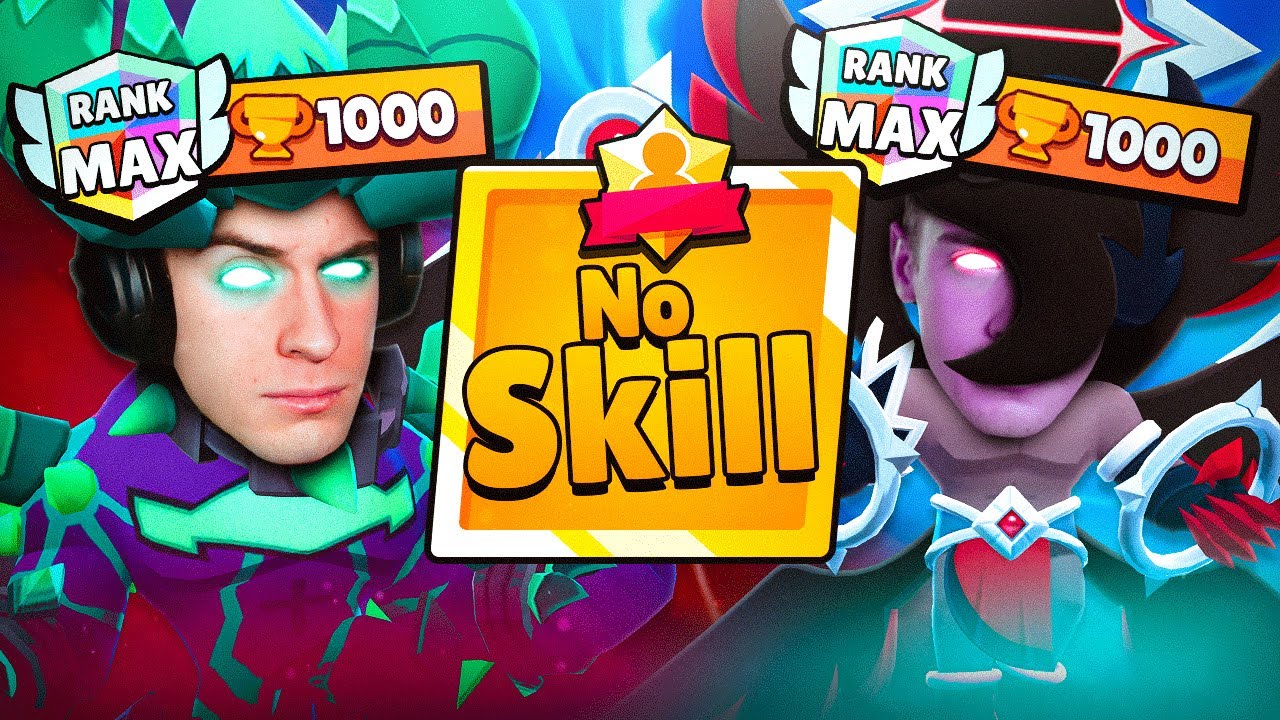 MORTIS ed EDGAR sono NOSKILL?? PUSH RANK MAX BRAWL STARS!!
