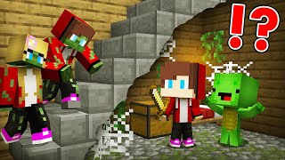 How Baby Mikey and JJ Survival in a CLOSET Under the STAIRS  !  Minecraft (Maizen)