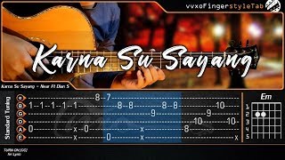 KARNA SU SAYANG - NEAR feat. DIAN SOROWEA - Cover (Fingerstyle Guitar Cover + TAB) chords