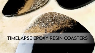 Timelapse Epoxy resin coaster art (Philippines)
