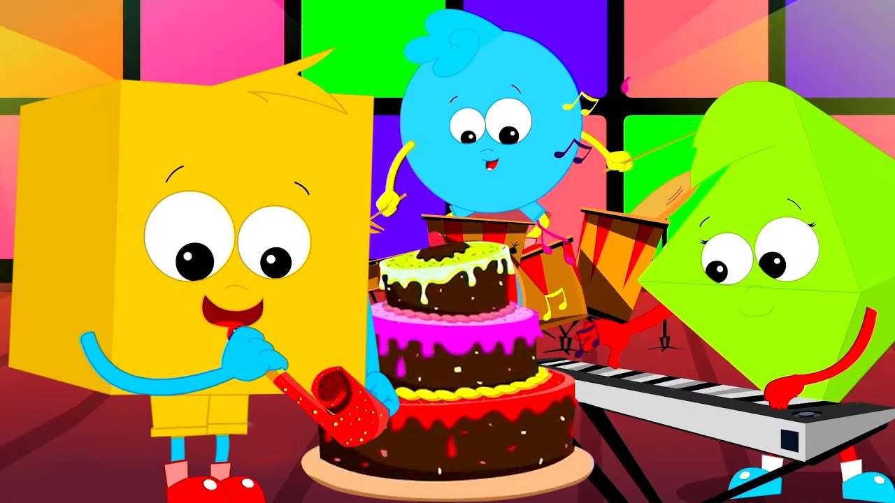 Sing Happy Birthday To You With Mr Shape More Party Music For Kids Sing Happy Birthday To You With Mr Shape More Party Music For Kids