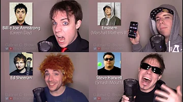 ONE GUY, 23 VOICES (Tyler Joseph, Ed Sheeran, Freddie Mercury, Famous Singer Impressions)