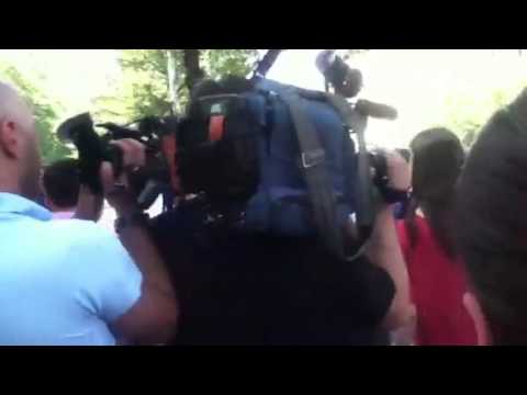 დაკავება პროკურატურასთან