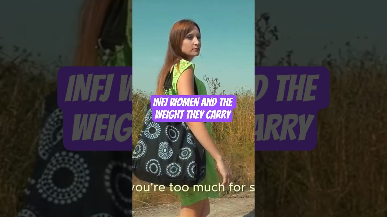 Женщины типа INFJ и бремя, которое они несут.