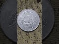 1998 noida mint 1 rupee coin of India ⚪⚪⚪⚪⚪⚪