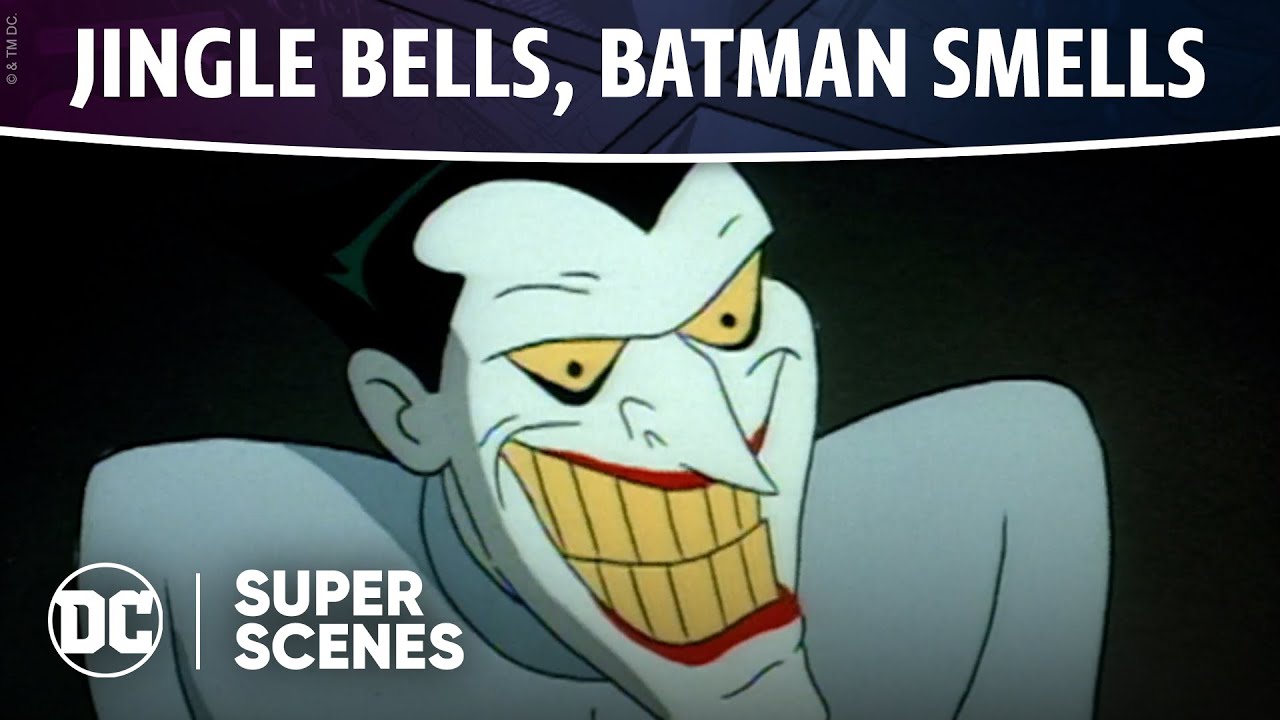 Batman: The Animated Series - Jingle Bells, Batman Smells | Super Scenes | DC