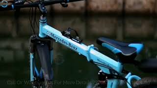 Mercedes-Benz Foldable Bicycle | Imported Cycle | 21Shimano Gear |Duel Suspension |TCH STORE