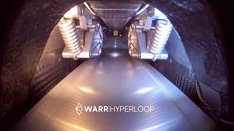 WARR Hyperloop III sets record of 467 km/h at SpaceX Hyperloop competition!