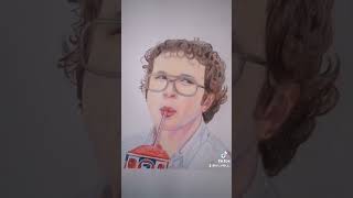Portrait drawing of Dr. Alexei from Stranger Things - Alec Utgoff (season 3) ❤️ #strangerthings