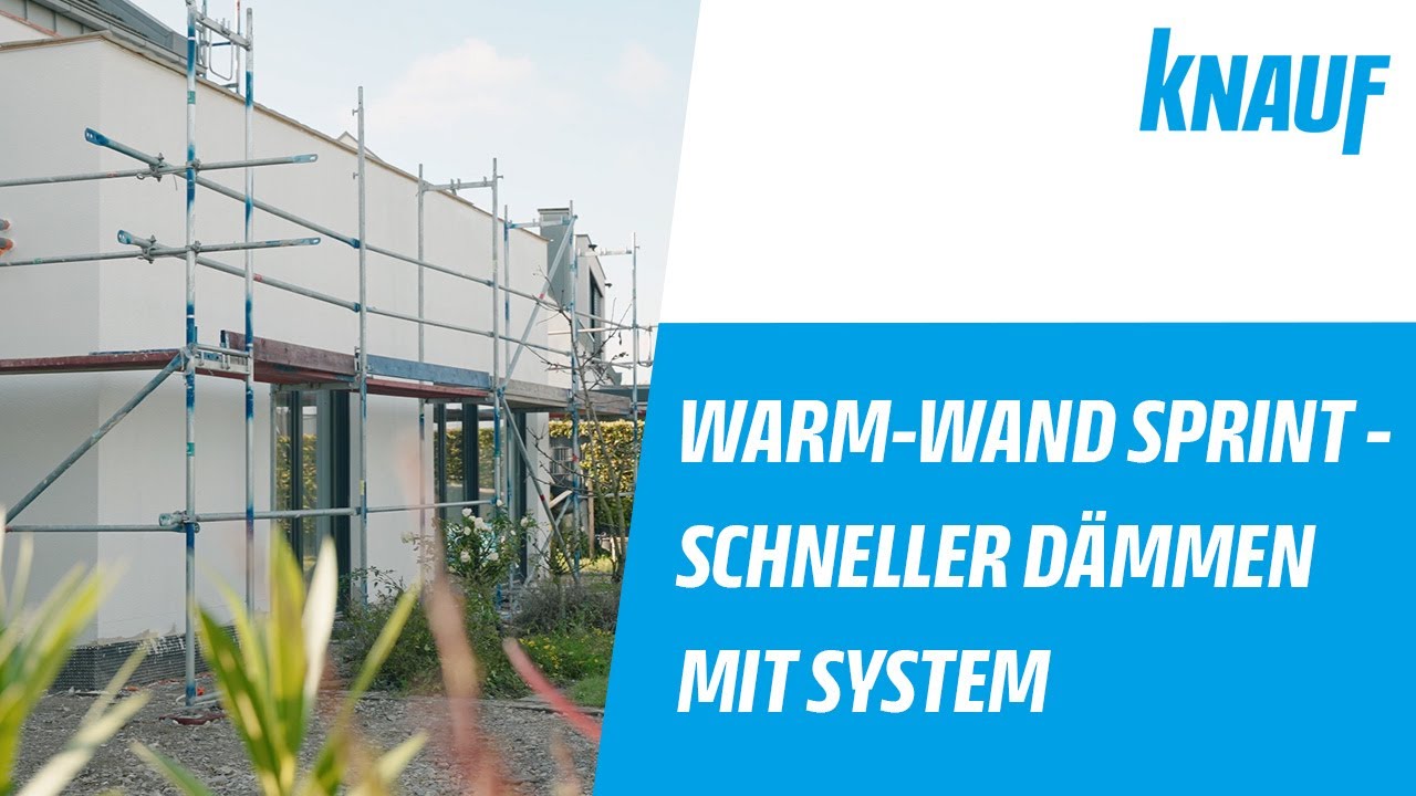 WARM-WAND Sprint - Schneller dämmen mit System