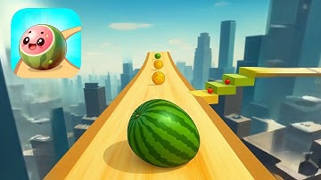 Fruit Rush Gameplay Walkthrough Part 1  (Android Gameplay Walkthrough, Cool ASMR Gameplay)