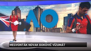 Megvonták Novak Đoković vízumát