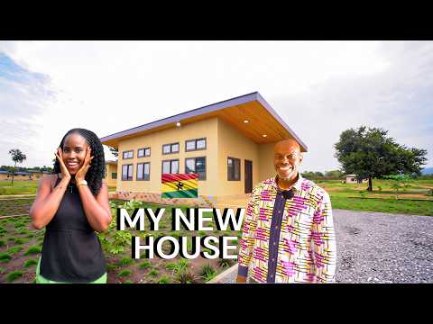 AFRICAN AMERICAN BUILDS MY NEW HOUSE IN GHANA