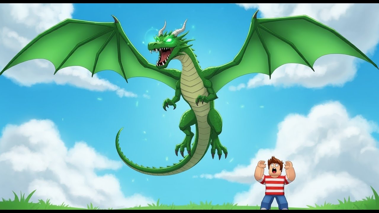 💚 Green Ninjago Dragon in 🐲 Creatures of Sonaria ⚔️ - YouTube