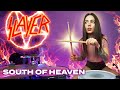 Slayer  south of heaven  drum cover by kristina rybalchenko