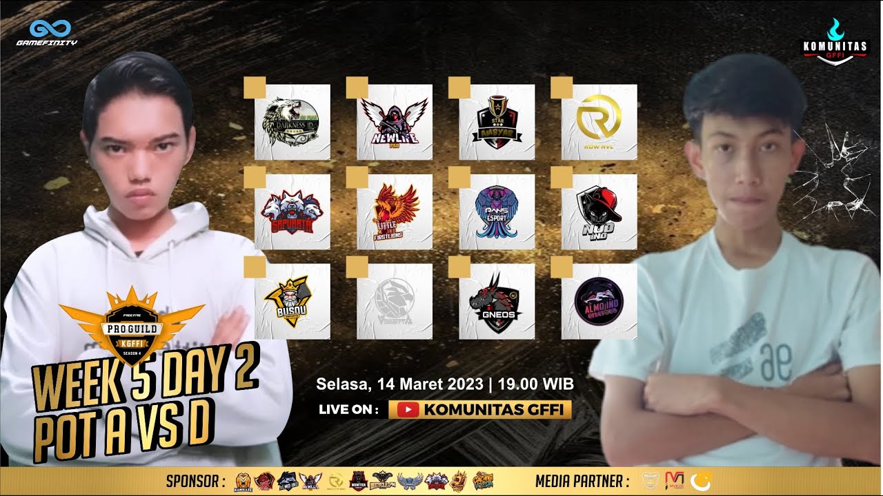 [2023] Qualifiers Round PRO GUILD Season 4 - Week 5 Day 2 - Group A & D ...