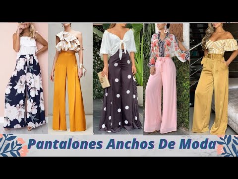 PANTALONES ANCHOS MODA 2021 ❤ FASHION WIDE PANTS 