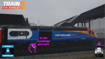 TSW3 HST Class 43 on Midland Mainline Tutorial