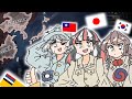 【HoI4・国擬人化風】イーストアジアン暴力デモクラシー【ゆっくり実況・茶番劇】