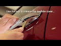 Hidden keyhole on your Kia? Here's how to use it!