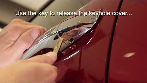 Hidden keyhole on your Kia? Here
