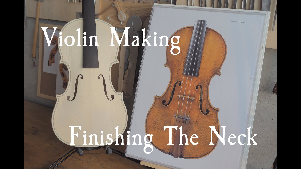 完成は近い？ネックの接着から仕上げまで。by 大樹バイオリン工房