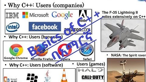 C++ lec 01(Basics of C++)