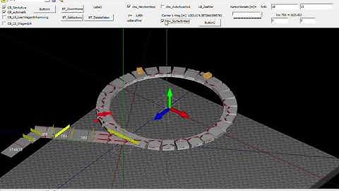 Real physics Conveyor with Newton.dll, Glscene, Nodave.dll, and Siemens S7 SPS Steuerung