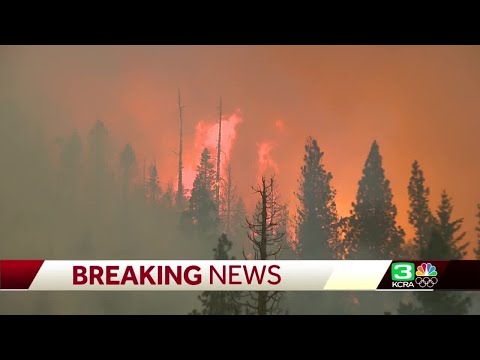 Caldor Fire Afternoon Update Aug. 29