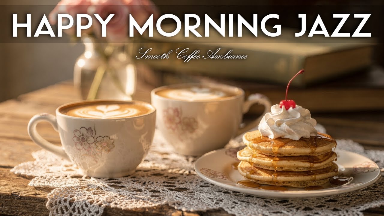 Happy Morning Relaxing Jazz For Positive Energy - Tranquil Jazz Music For Focus, Work & Study