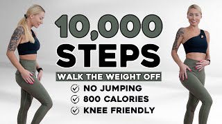 🔥10000 STEPS WALKING WORKOUT🔥10K Steps Challenge🔥 Hour Fat Burning Endurance