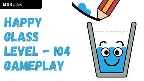 Happy Glass 3 Star Level 104 || Walkthrough Gameplay || #shorts