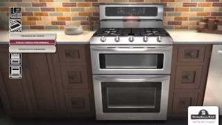 Estufas con horno doble KitchenAid - YouTube