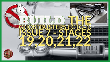 EagleMoss Hero Collector - Build the Ghostbusters Ecto 1  - Issue 7 Stages 19, 20, 21, 22