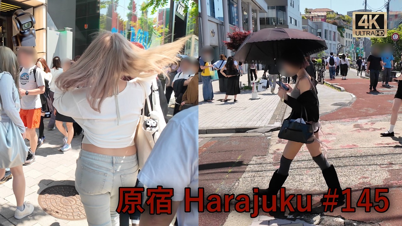 【4K Tokyo walk】原宿 Harajuku #145 東京 散歩